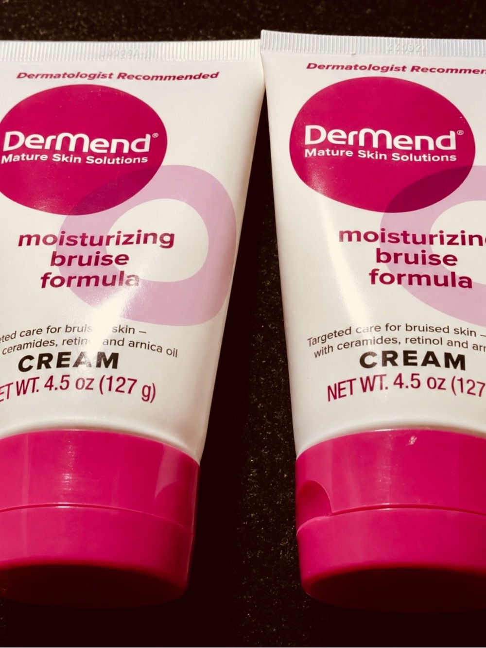 DerMend Moisturizing Bruise Formula Cream - 4.5 oz doc derm endorsed